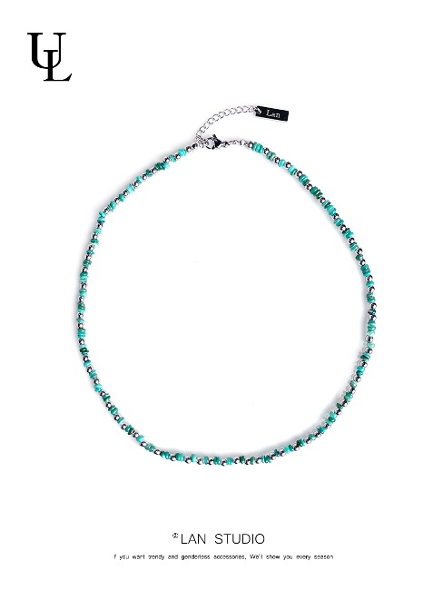 [LAN ARCHIVE] 031 Premium gemstone ball necklace